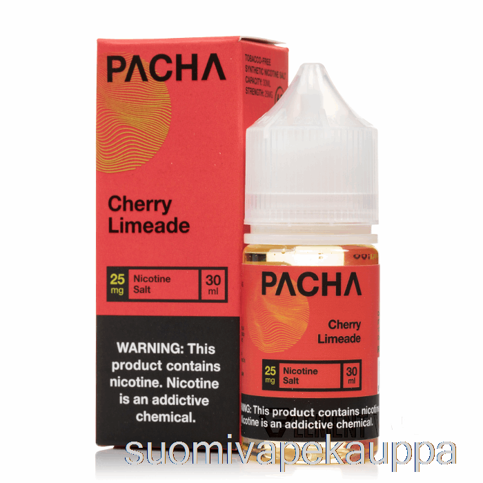 Vape Box Kirsikka Limeade - Pacha Suolat - 30ml 25mg